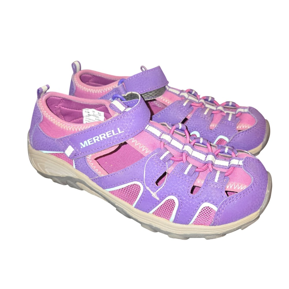 Merrell Hydro H20 Water Hiking Shoes Big Girls Size 4 Berry Pink Purple MK165683